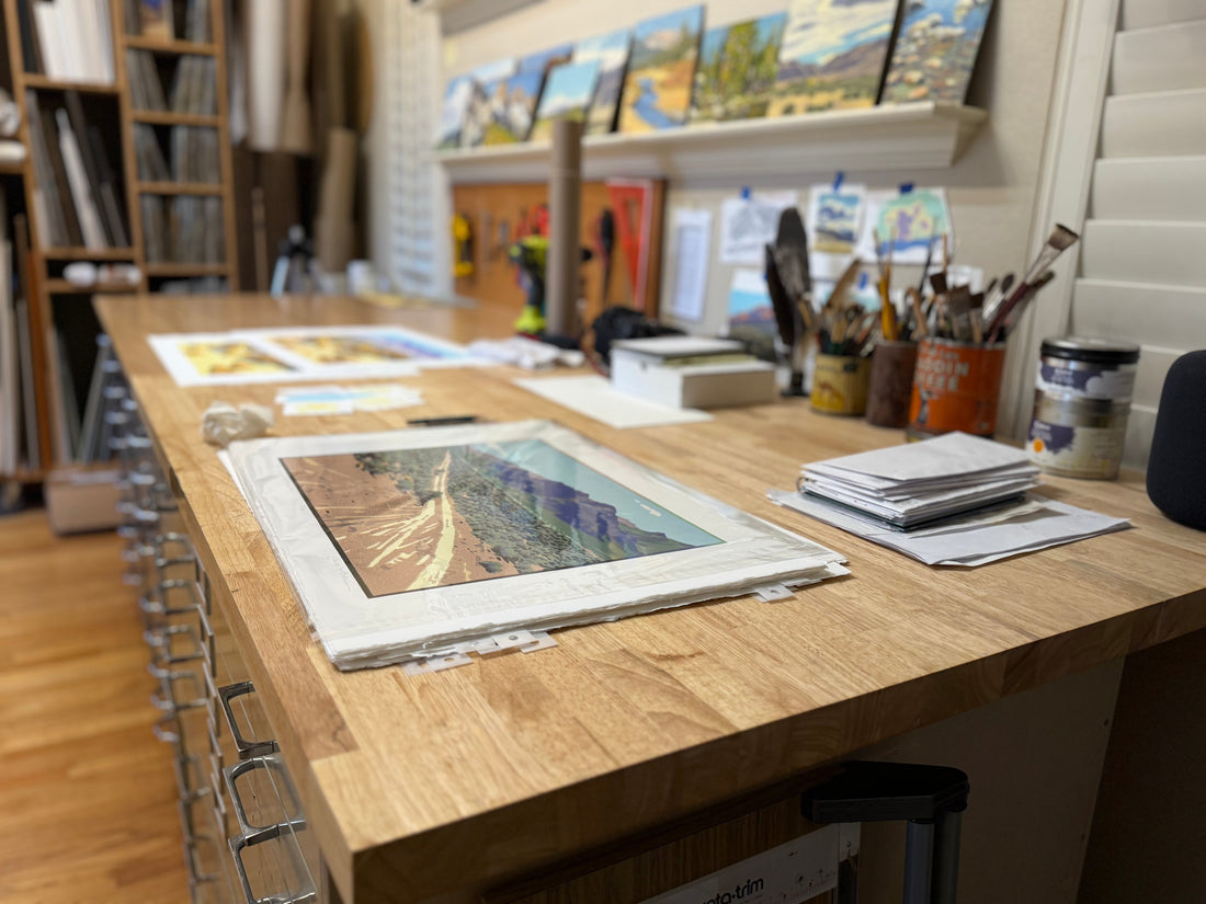 Craig Mitchell Nevada and Lake Tahoe landscape art