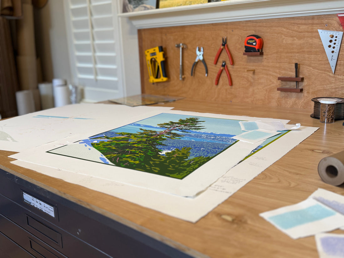 Nevada landscape art from Craig Mitchell