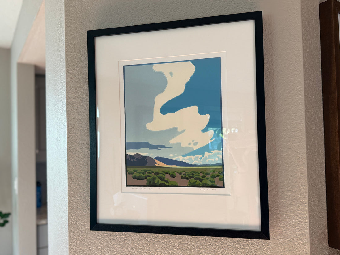 Mother's Day Gift Idea for Reno Locals: Free Delivery on Original Block Prints