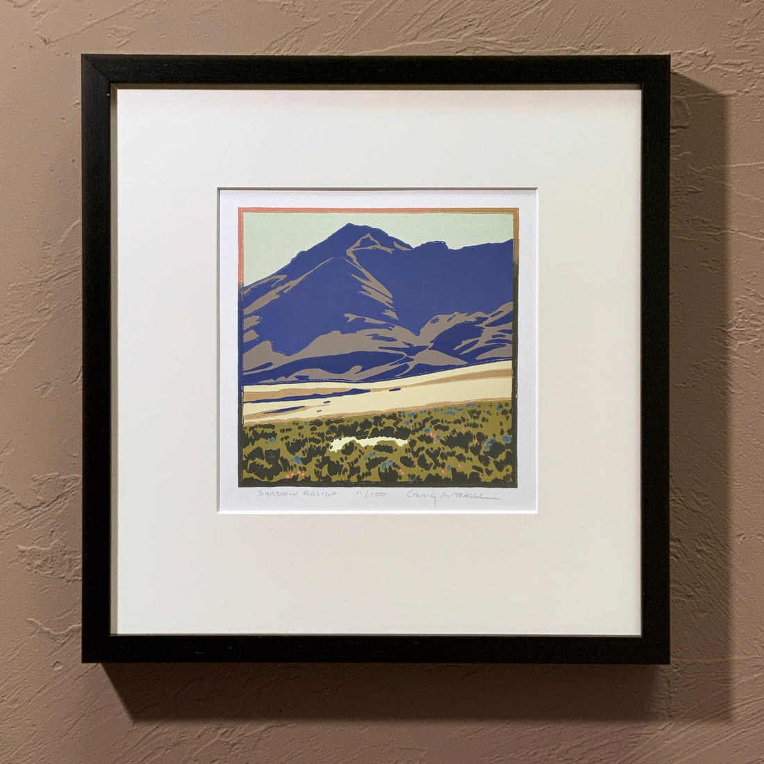Holiday Giveaway: Win a Limited-Edition Nevada Block Print by Craig Mitchell